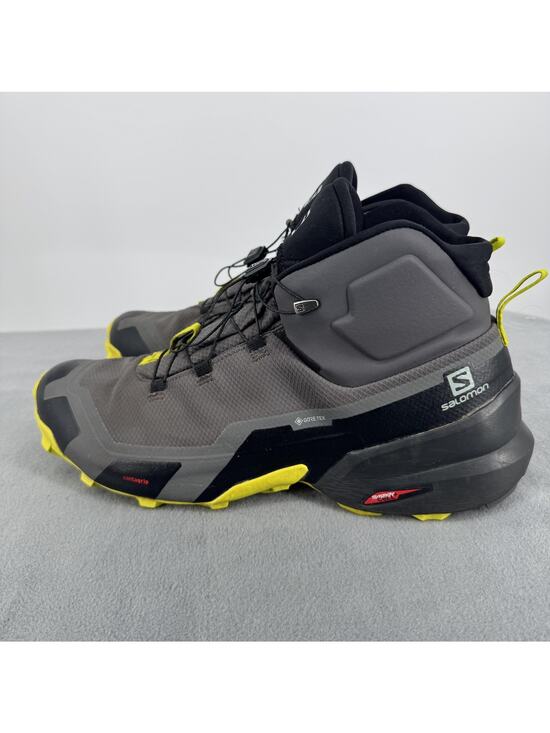 Salomon Cross Hike Mid GTX Mens 12.5 Gray Gore-Tex Hiking Boots 411186 main image 6